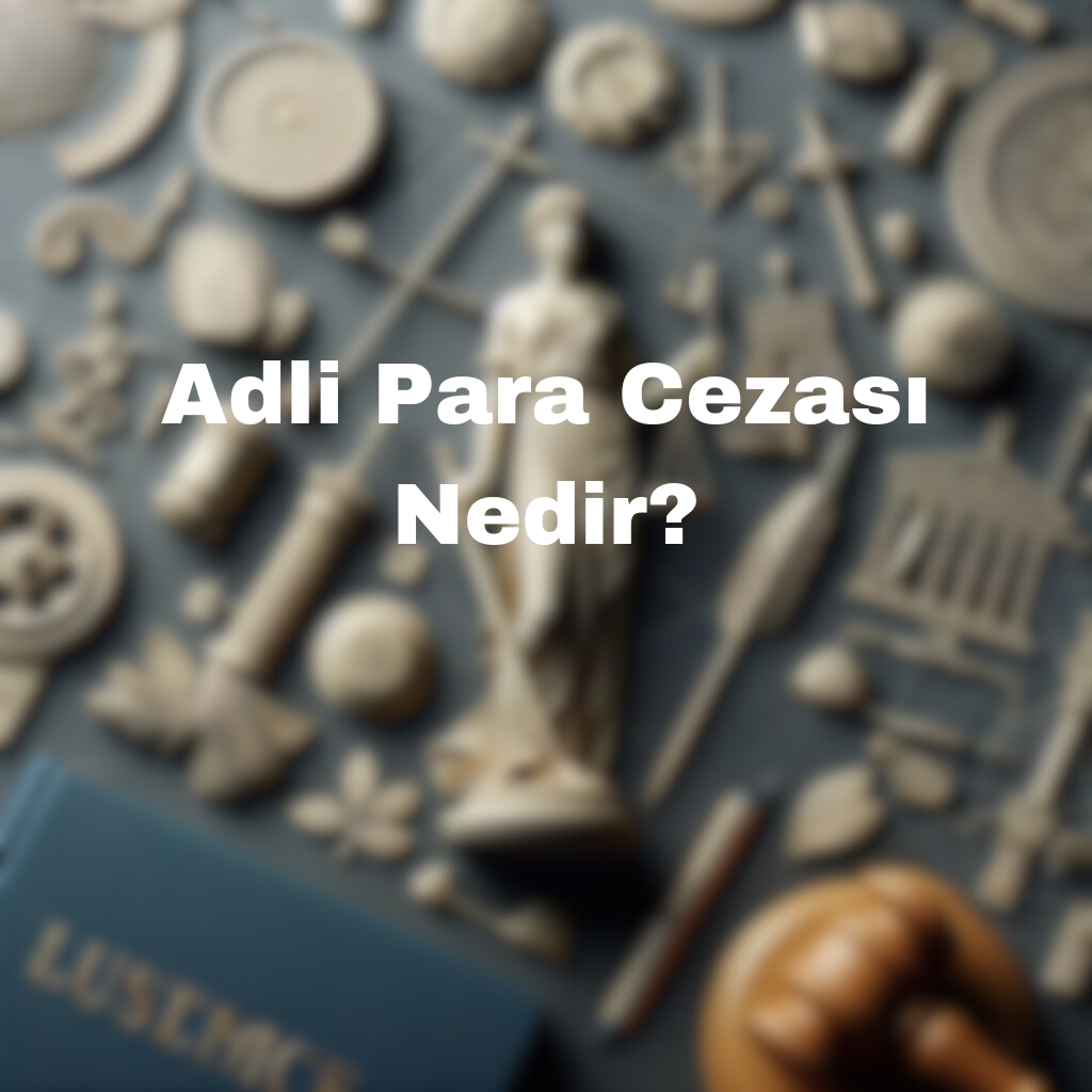 Adli Para Cezası Nedir