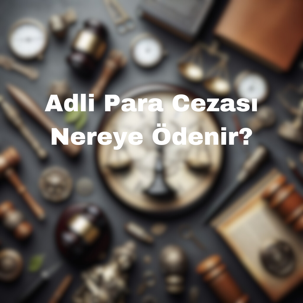 Adli Para Cezası Nereye Ödenir