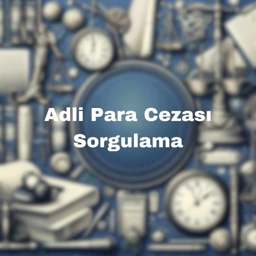 Adli Para Cezası Sorgulama