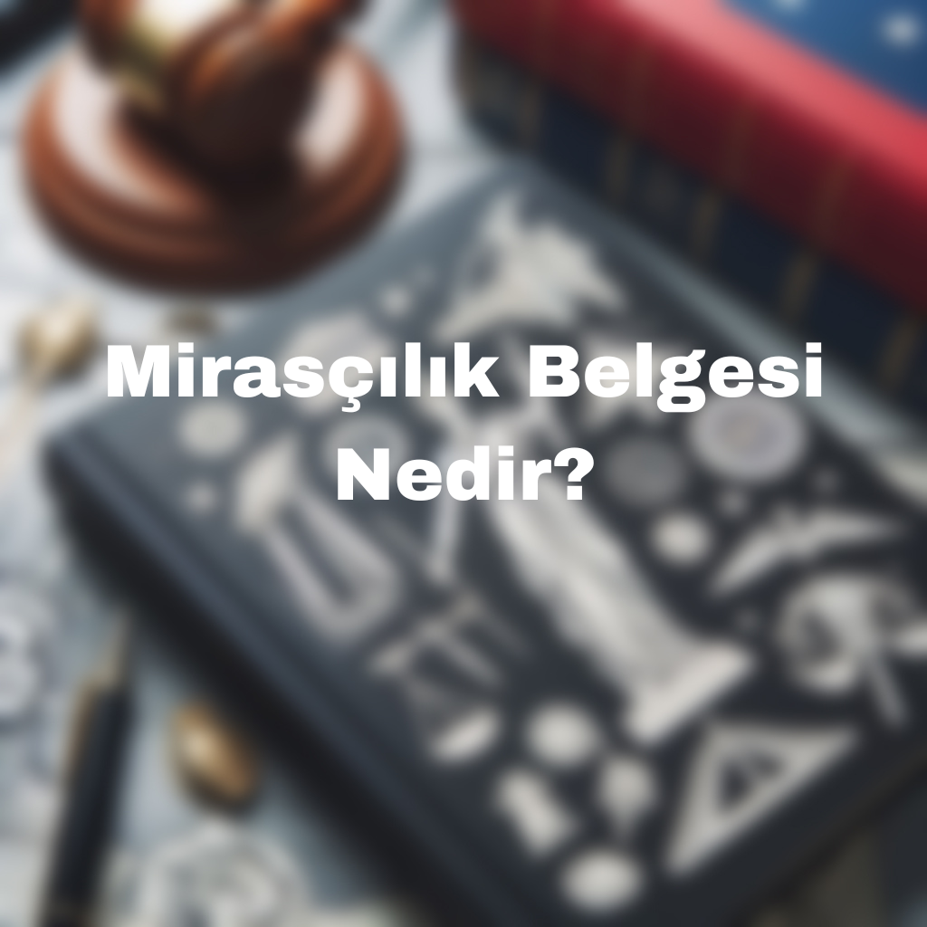 mirasçılık belgesi nedir